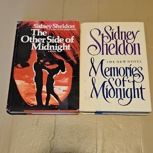 Sidney Sheldon Book Set - The Other Side of Midnight & Memories of Midnight